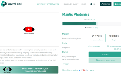 Mantis Photonics’ crowdfunding campaign gaining momentum
